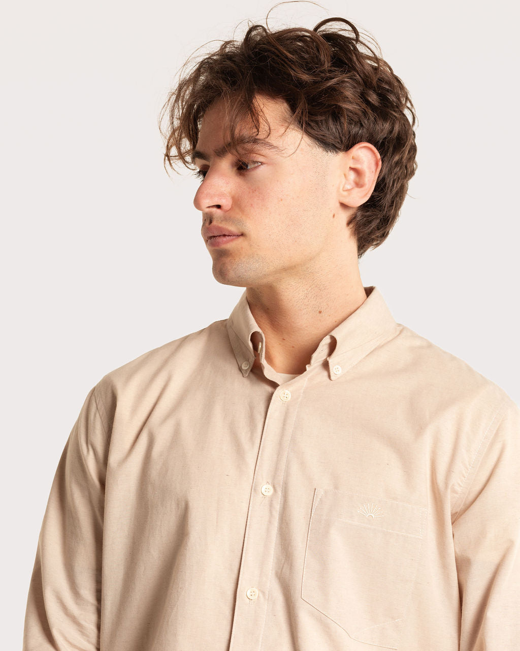 RETOUCH SHIRT / SAND CLASSIC