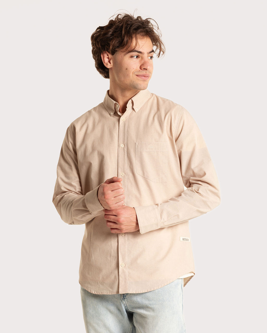 RETOUCH SHIRT / SAND CLASSIC