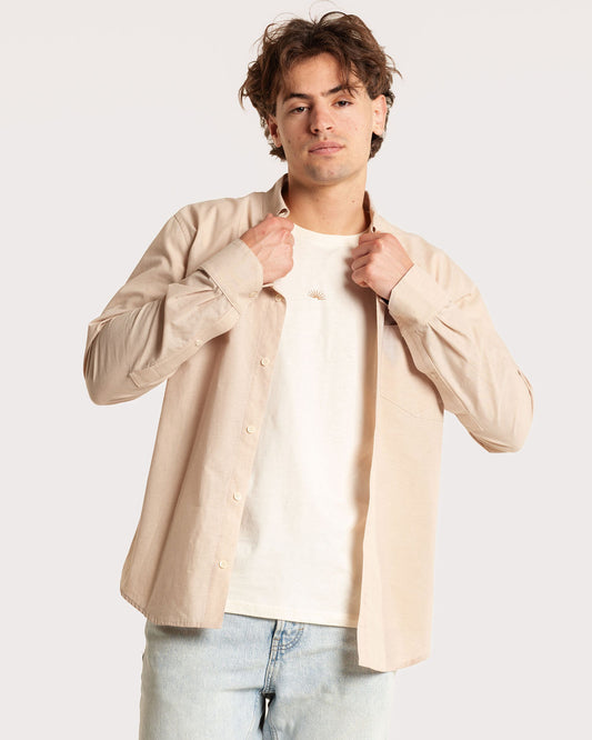 RETOUCH SHIRT / SAND CLASSIC