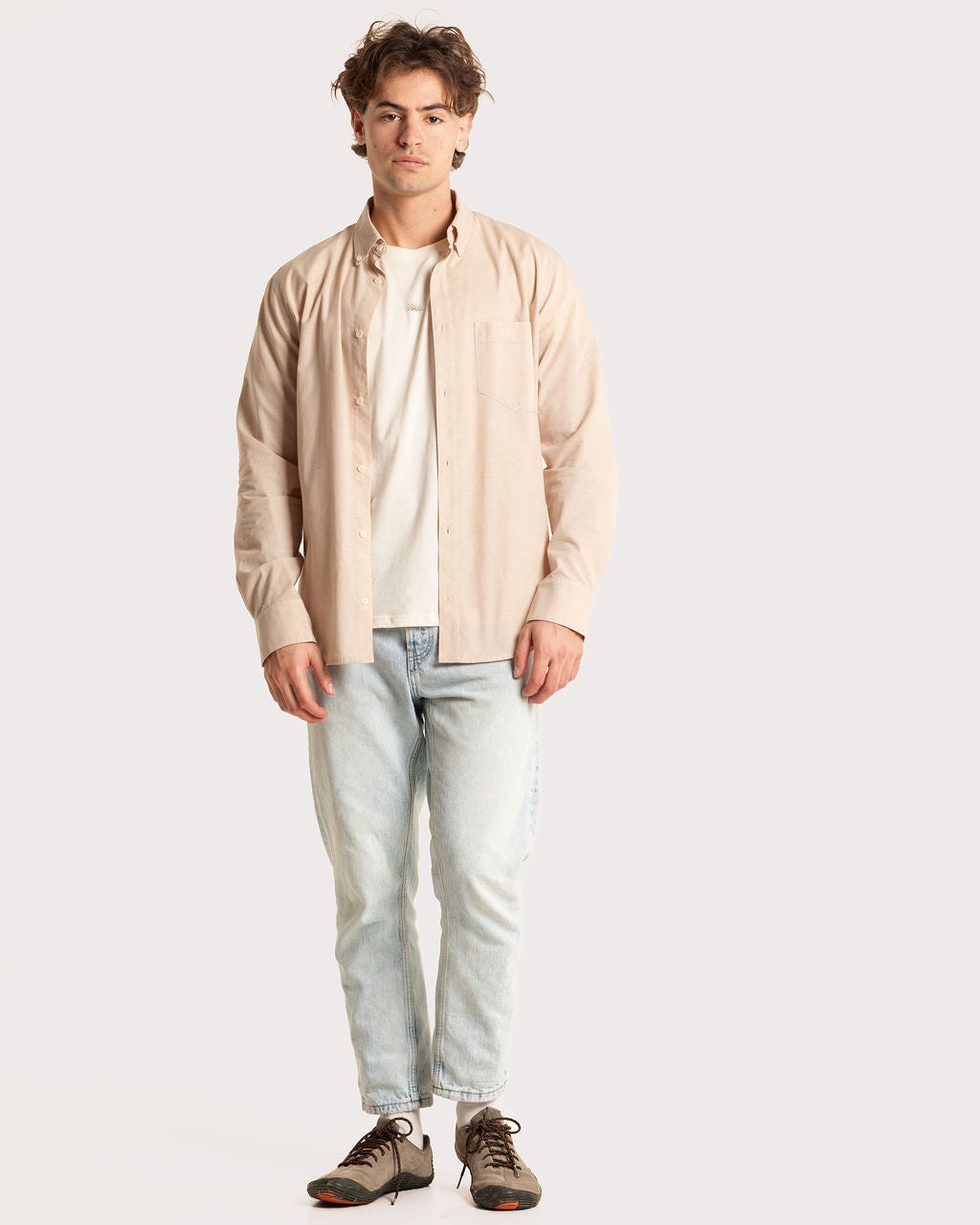 RETOUCH SHIRT / SAND CLASSIC