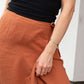 GAUZE MIDI SKIRT / TERRA