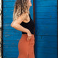 GAUZE MINI SKIRT / TERRA