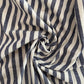FLAP MINI SKIRT / STRIPED