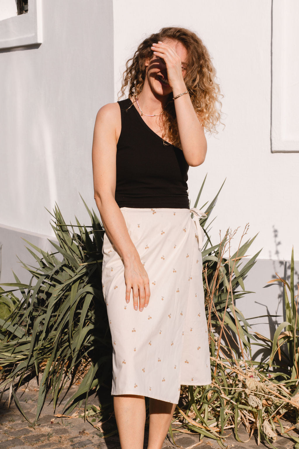 MIDI SKIRT / LUMI