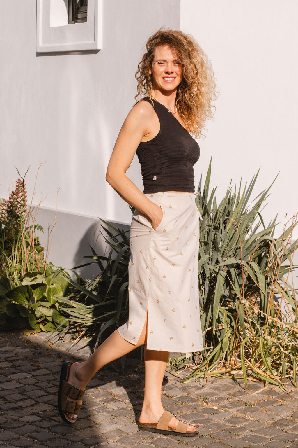 MIDI SKIRT / LUMI