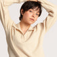 WAFFEL COLLAR / ECRU