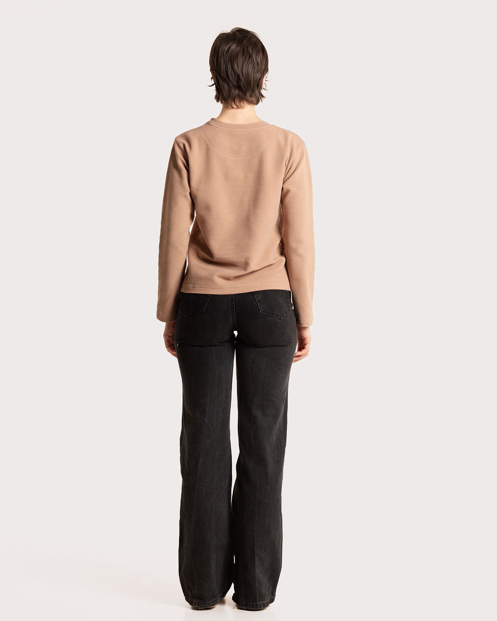 ANA CREWNECK / TAUPE