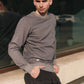 BICOLOR CREWNECK / ASH