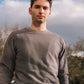 BICOLOR CREWNECK / ASH