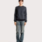 BICOLOR CREWNECK / NAVY