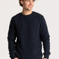 CORD CREWNECK / NAVY