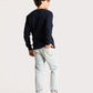 CORD CREWNECK / NAVY