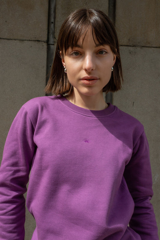 CORE CREWNECK / GRAPE 1 / imperfect