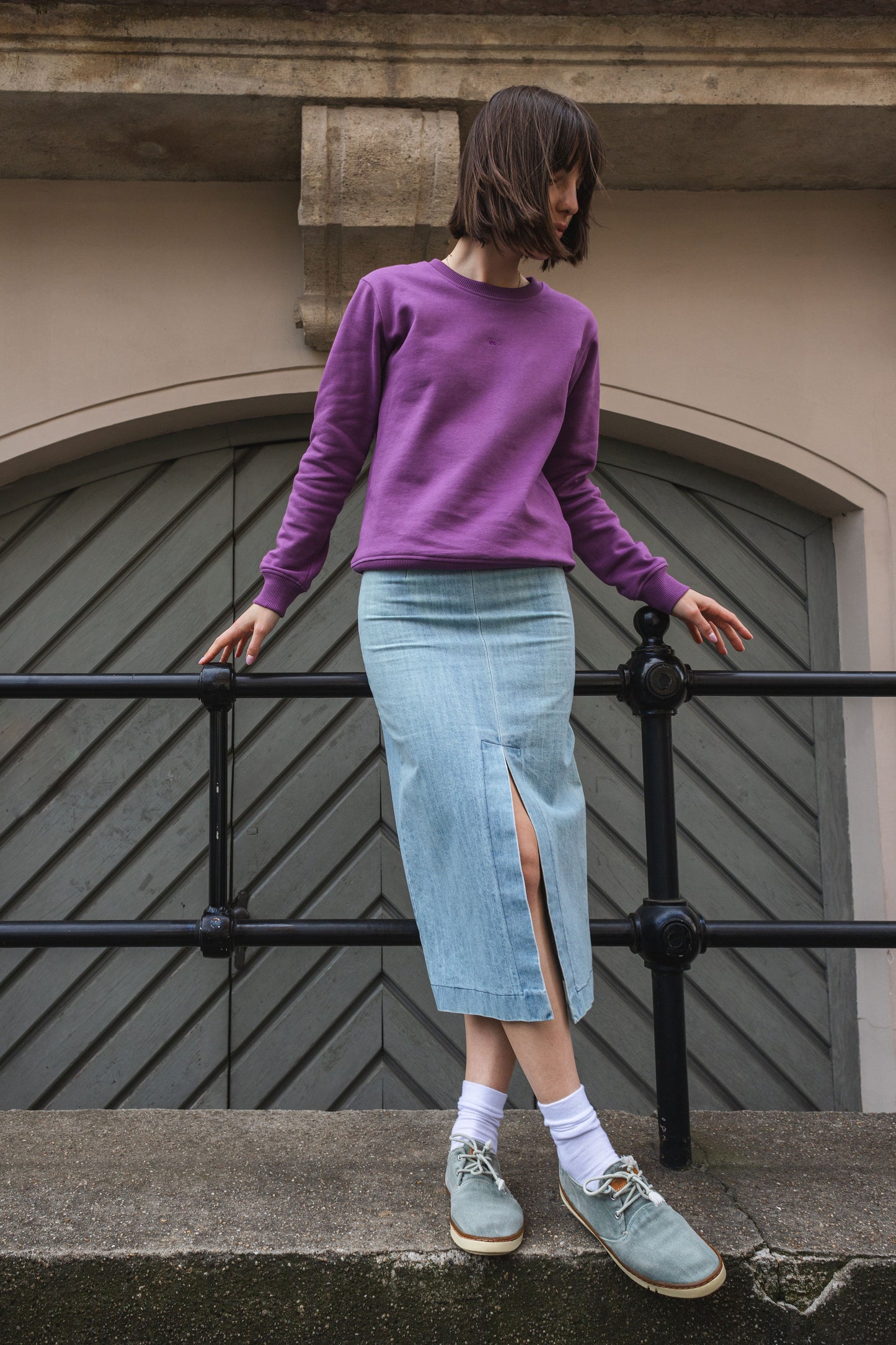 CORE CREWNECK / GRAPE