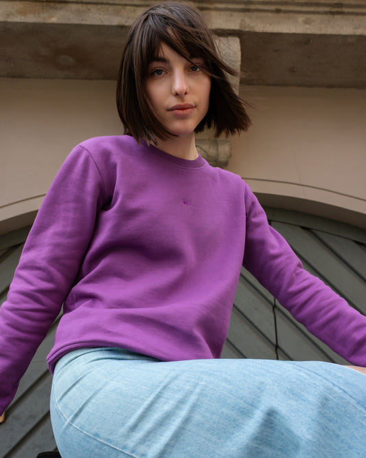 CORE CREWNECK / GRAPE 1 / imperfect