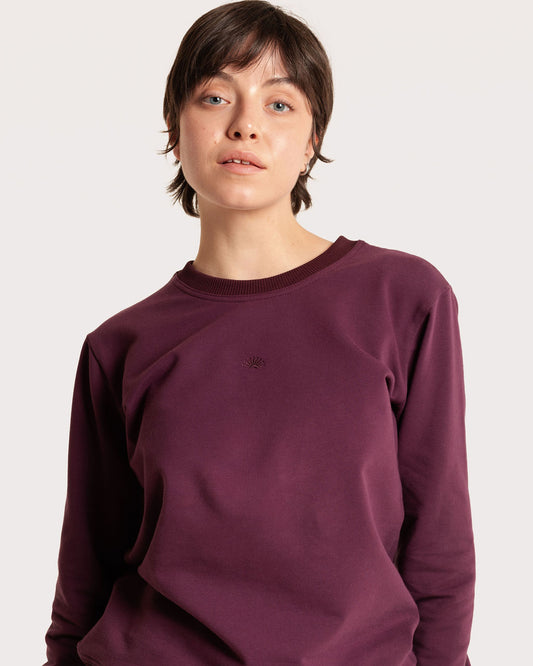 CORE CREWNECK / WINE
