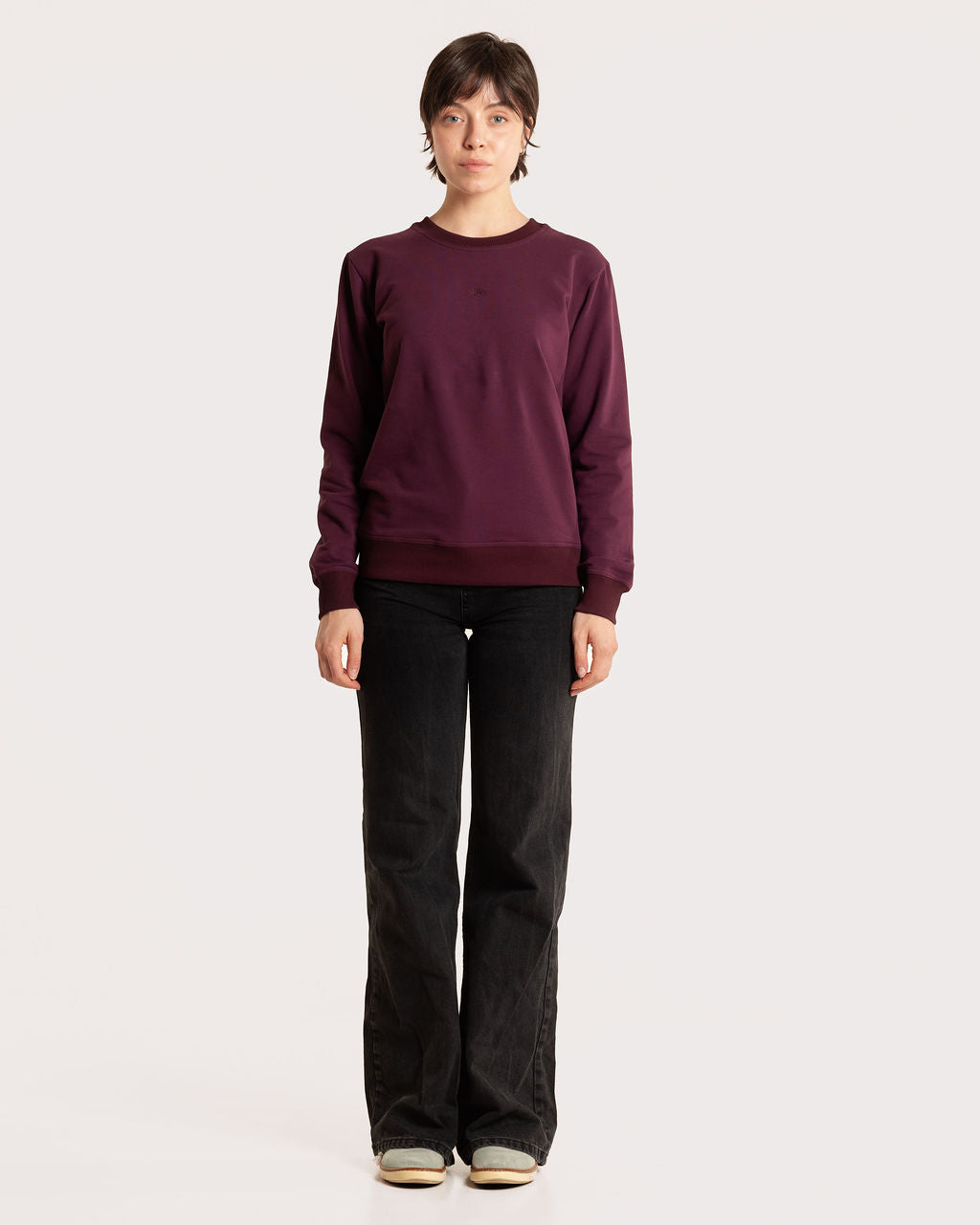 CORE CREWNECK / WINE