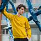 COVER SWEATSHIRT LIGHT MEN'S / MUSTARD