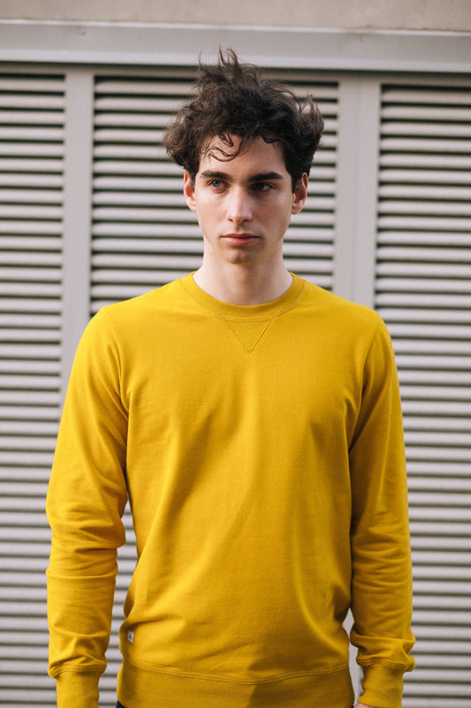 COVER SWEATSHIRT LIGHT MEN'S / MUSTARD