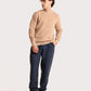 GAUZE CREWNECK / TAUPE
