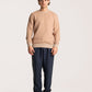 GAUZE CREWNECK / TAUPE
