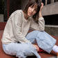 HEMP CREWNECK / ECRU