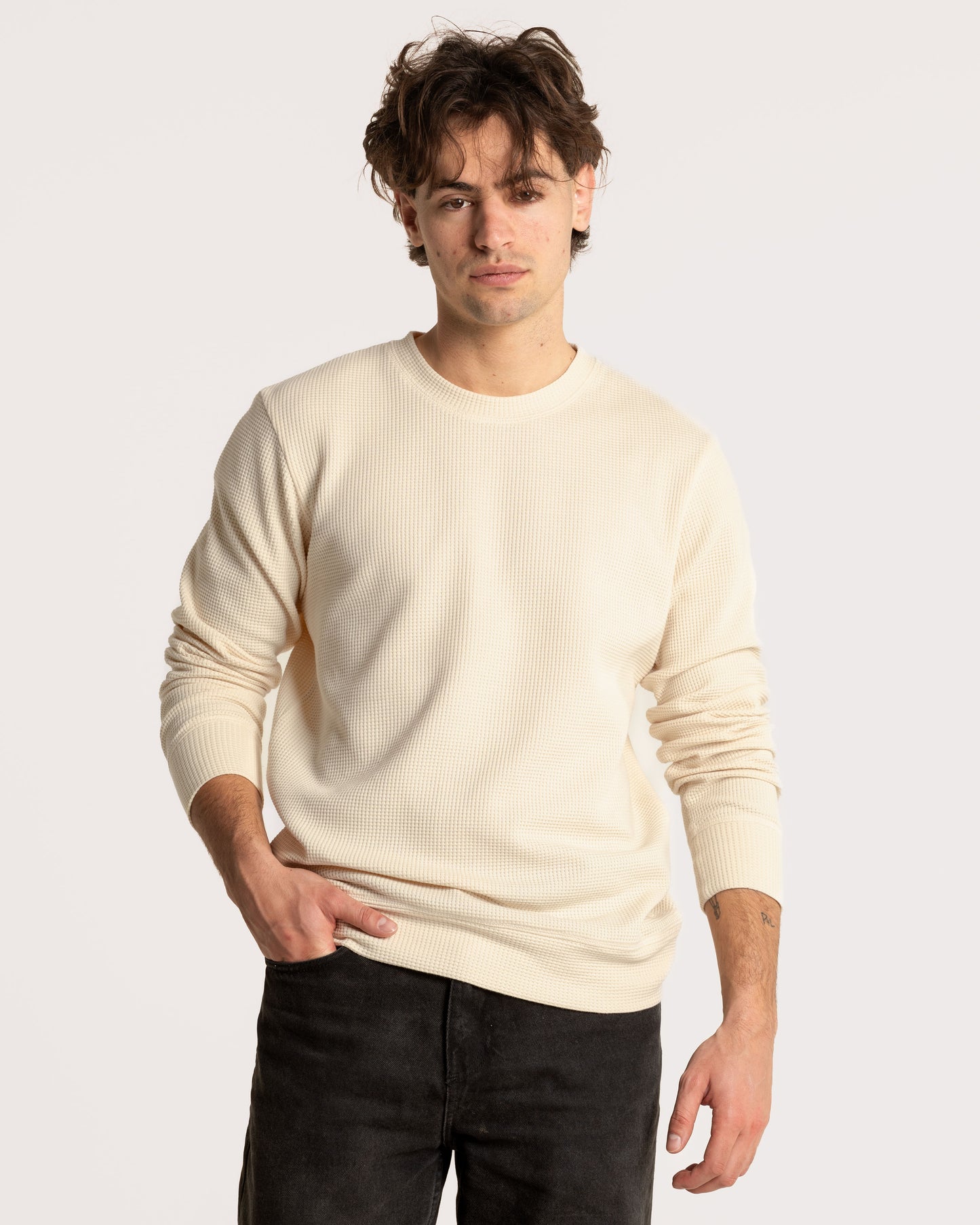HIVE CREWNECK / ECRU