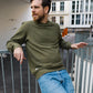 HIVE CREWNECK / OLIVE