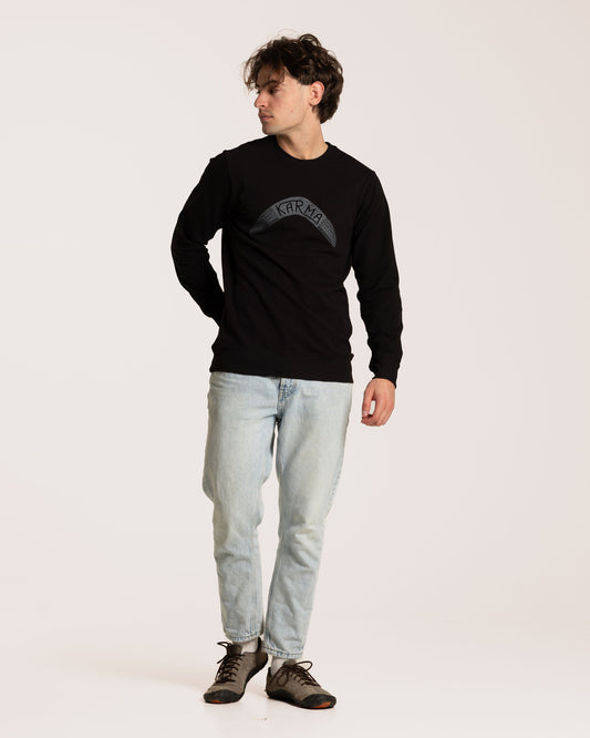 KARMA CREWNECK / BLACK