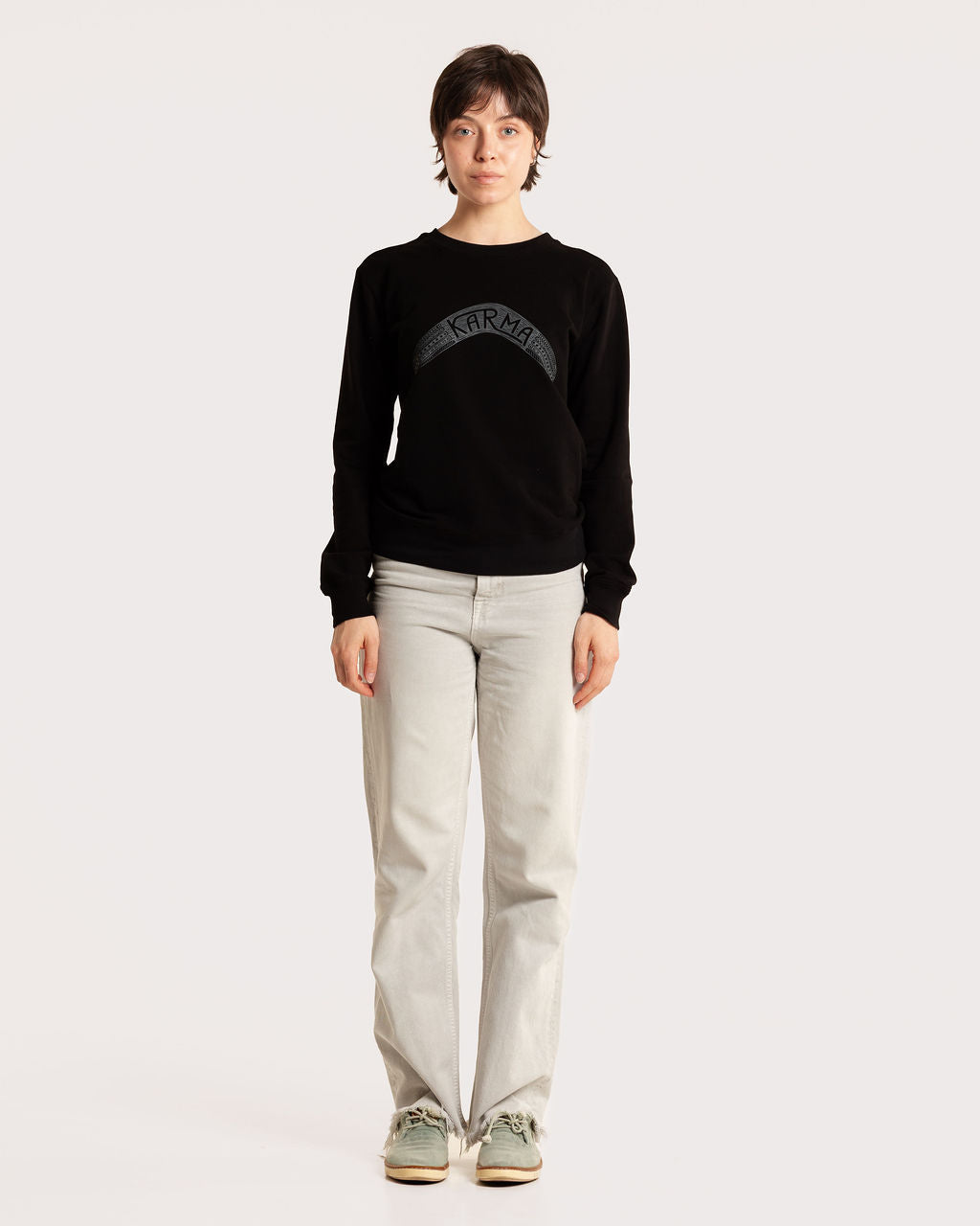 KARMA CREWNECK / BLACK