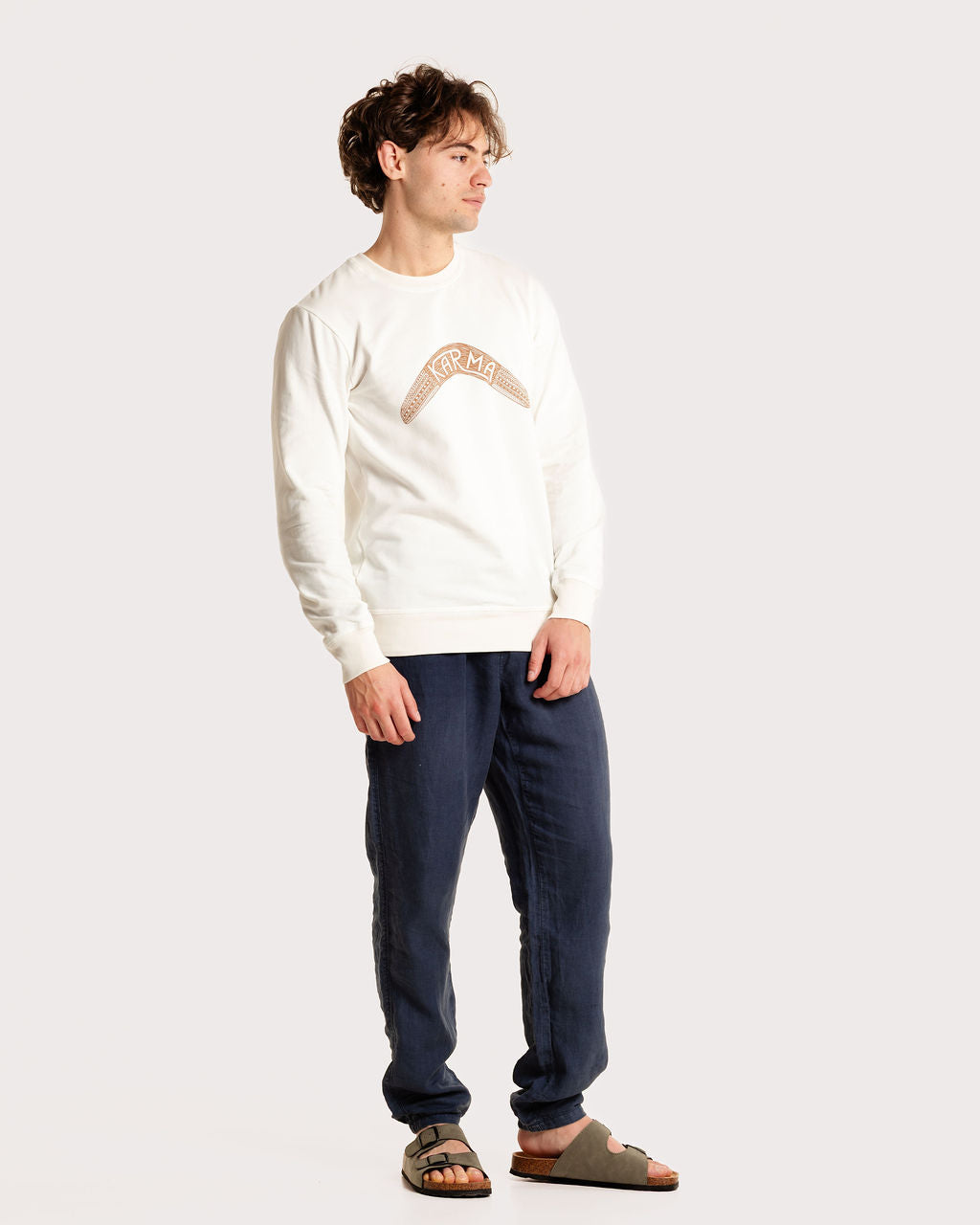 KARMA CREWNECK / ECRU