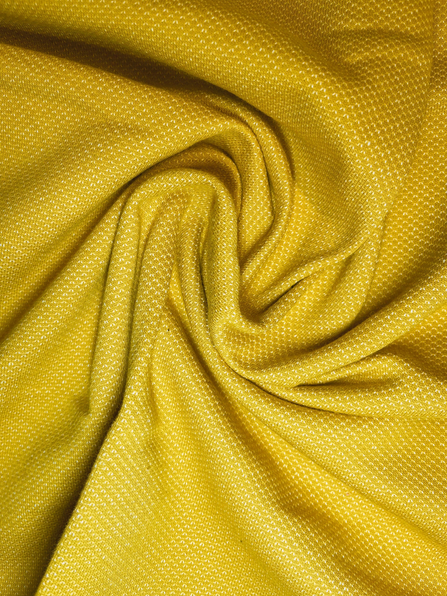 BICOLOR CREWNECK / MUSTARD