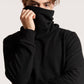 HEMP FUNNELNECK / BLACK