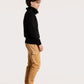 HEMP FUNNELNECK / BLACK