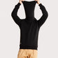 HEMP FUNNELNECK / BLACK