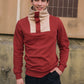 SHIELD SWEATSHIRT / RETRO RED