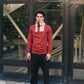 SHIELD SWEATSHIRT / RETRO RED