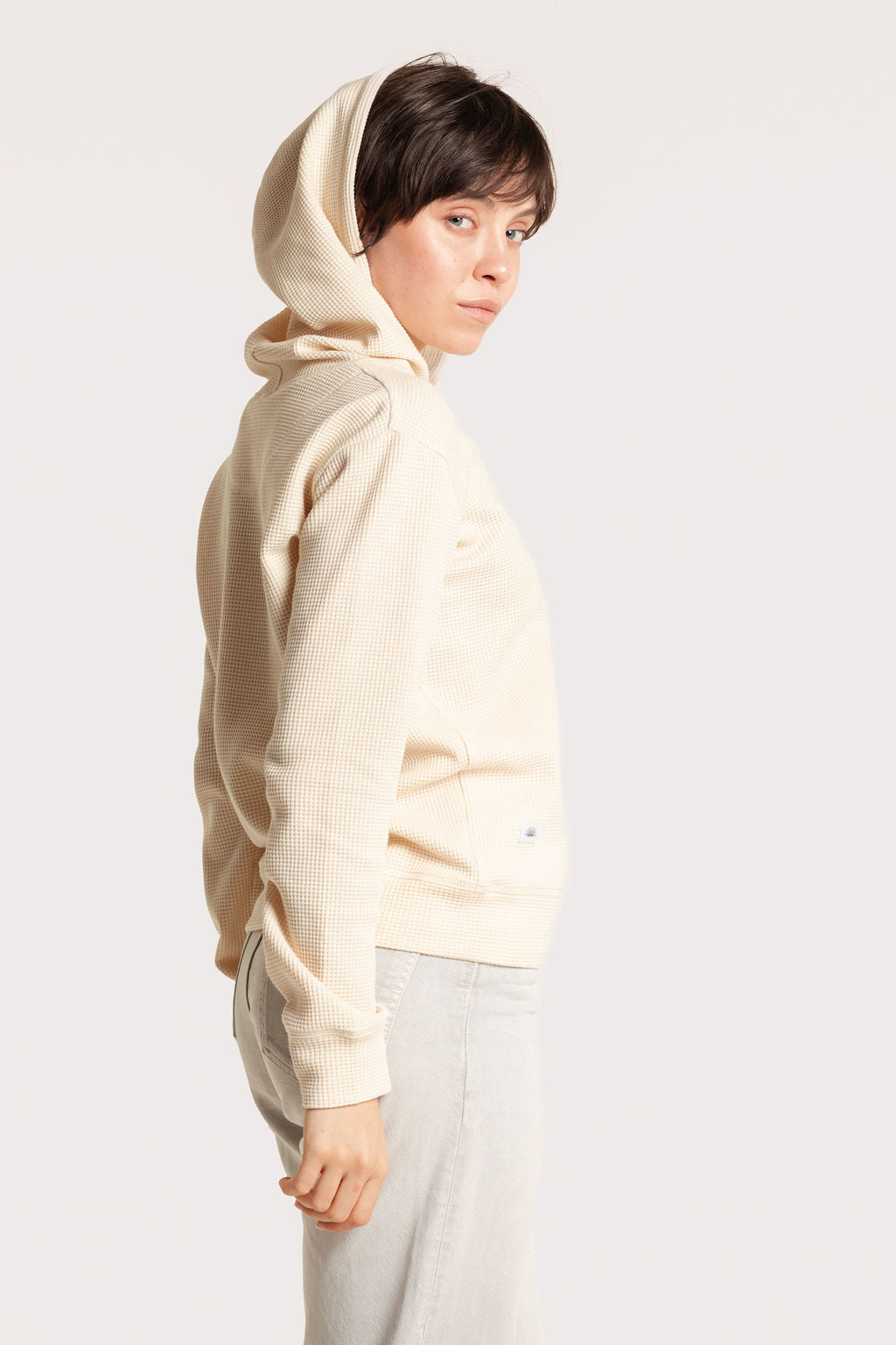 HIVE HOODIE / ECRU