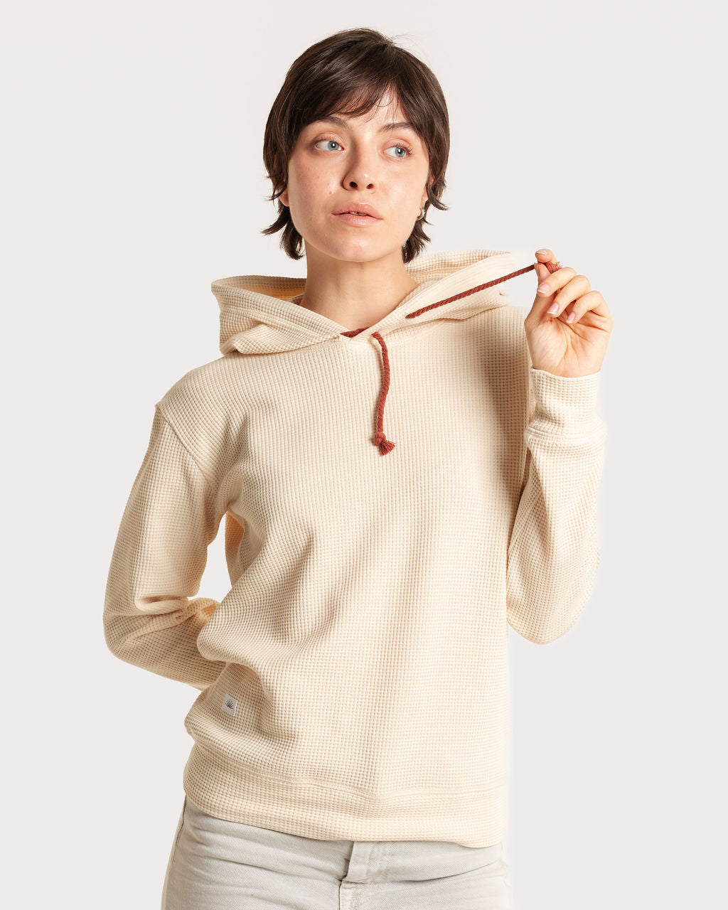 HIVE HOODIE / ECRU