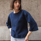 WAFFEL TOP / NAVY