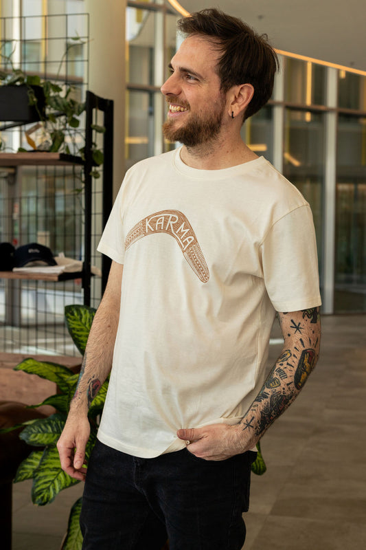 KARMA TEE / ECRU