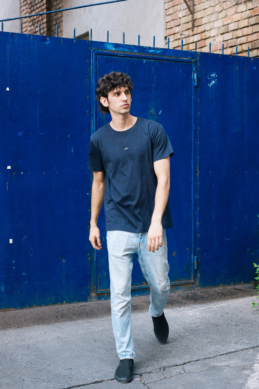 CORE TEE / NAVY 1 / imperfect