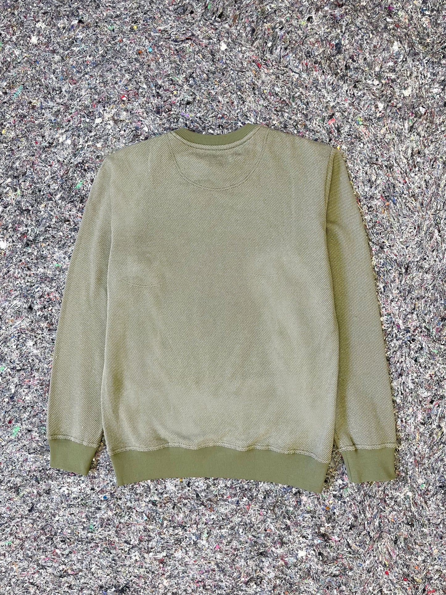 BICOLOR CREWNECK MEN'S / OLIVE