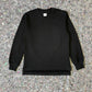 BLACK UNISEX CREWNECK