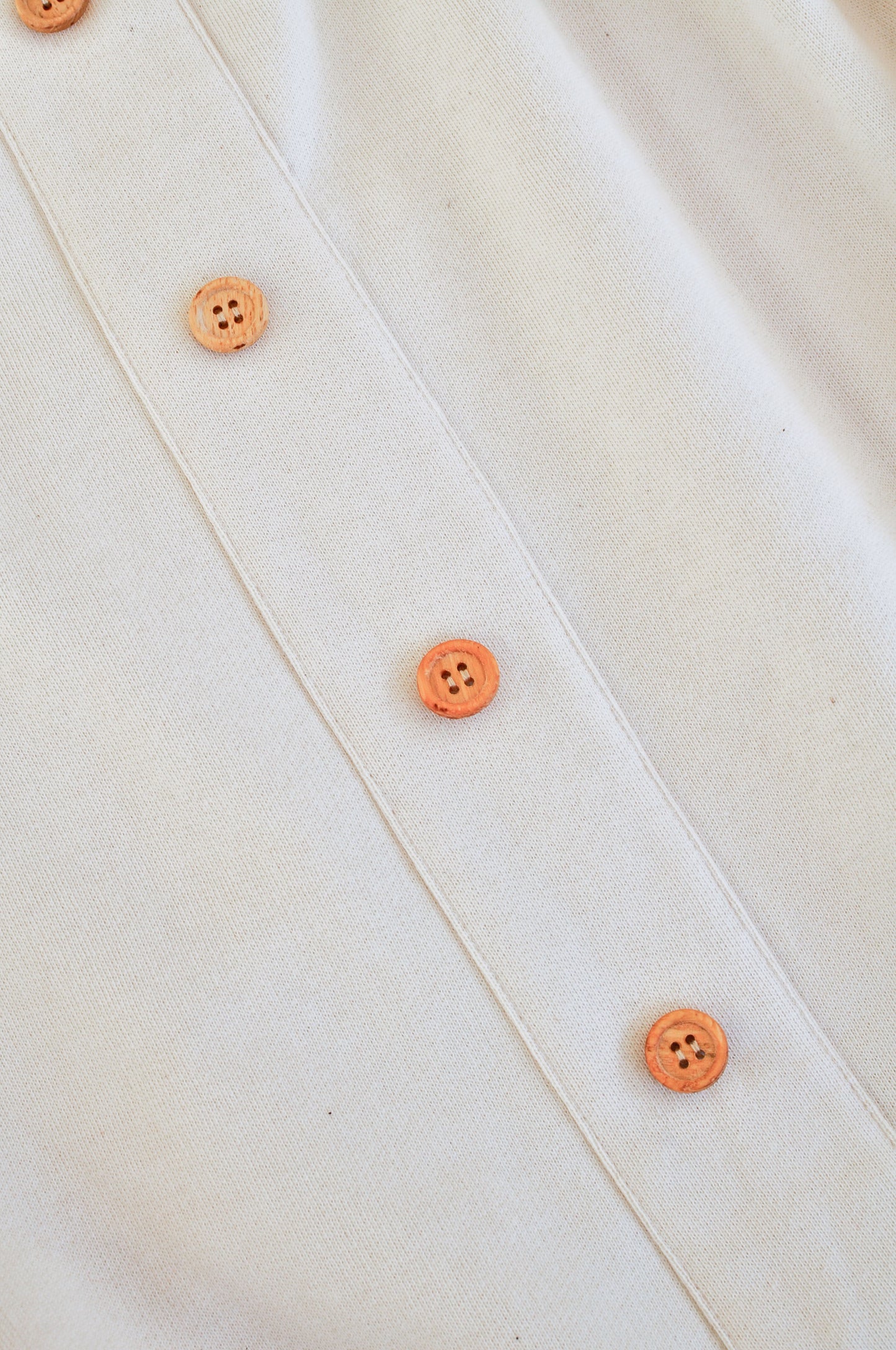 BUTTONS SWEATSHIRT / ECRU