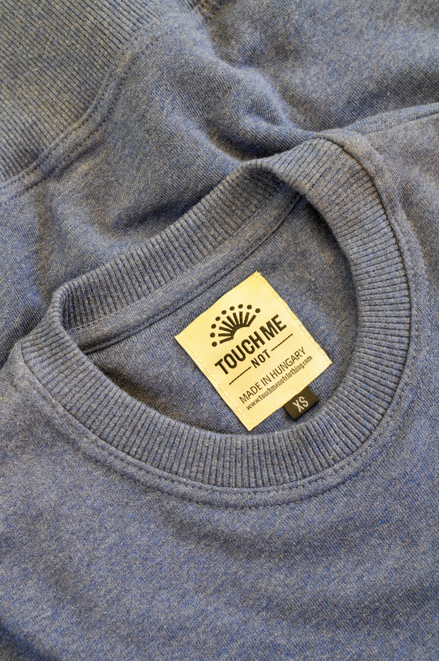 POCKET CREWNECK MEN'S / BLUE MARL