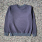 WAFFLE CREWNECK WOMEN'S / ECLIPSE