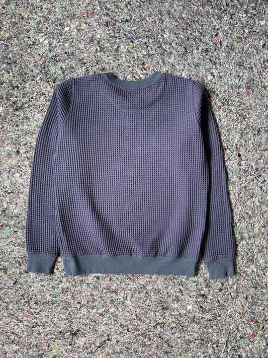 WAFFLE CREWNECK WOMEN'S / ECLIPSE