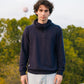HIVE TUBE NECK SWEATSHIRT / NAVY